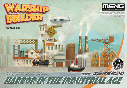 Meng Warship Builder Harbour in the Industrial Age WB-006, box art