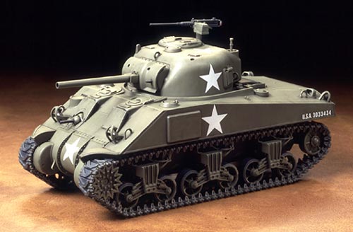 Tamiya 1/48 Military - U.S. M4 Sherman Early Production - 32505