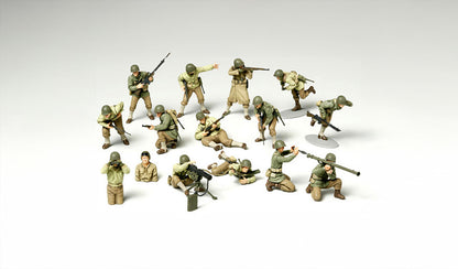 Tamiya 1/48 Military - U.S. Army Infantry GI Set - 32513
