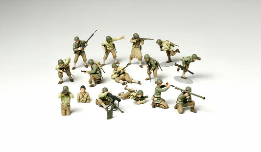 Tamiya 1/48 Military - U.S. Army Infantry GI Set - 32513