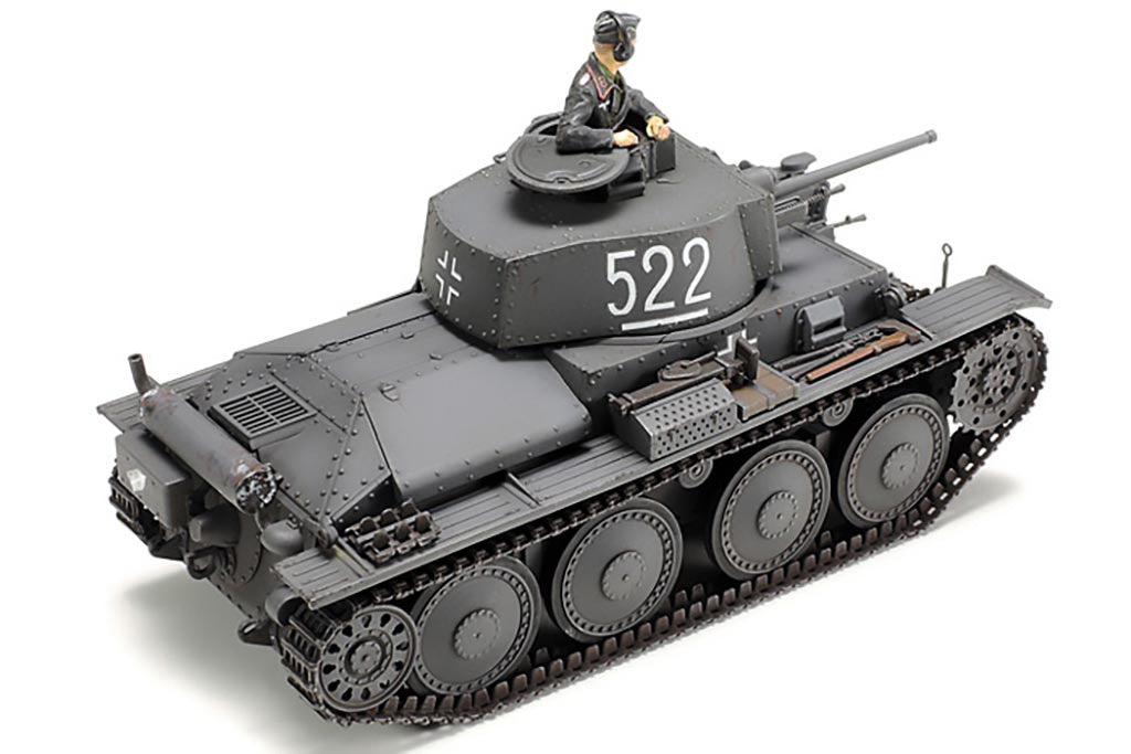 Tamiya 1/48 Military - 1/48 Panzer 38(T) Ausf E/F - 32583