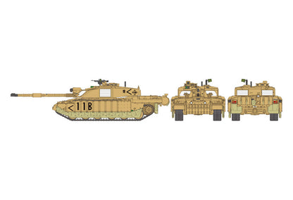 Tamiya 1/48 Military - 1/48 British Tank Challenger 2 (Desertised) - 32601