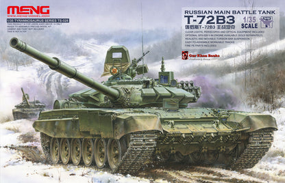 Meng 1/35 T-72B3 Russian Main Battle Tank model kit TS-028, box art