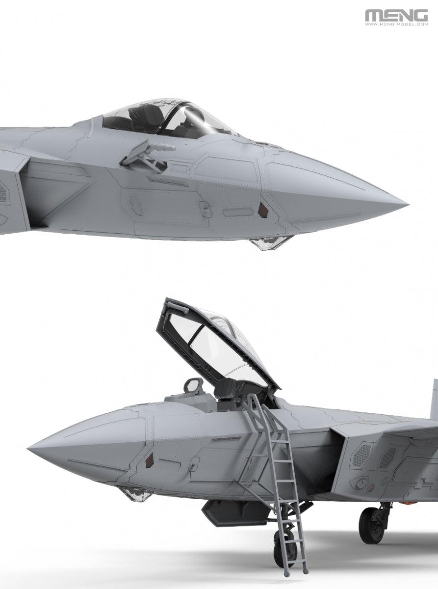 Meng 1/48 Chinese J-20 Stealth Fighter model kit LS-002, image 22