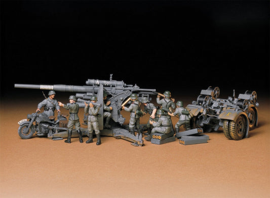 Tamiya 1/35 Military - German 88mm Gun Flak 36/37 - 35017