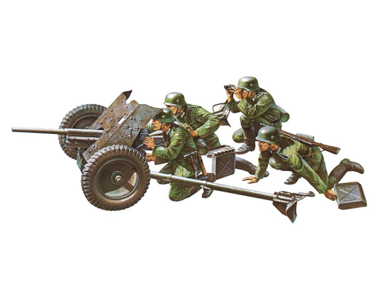 Tamiya 1/35 Military - German 37mm Anti-Tank Gun Pak 35/36 - 35035