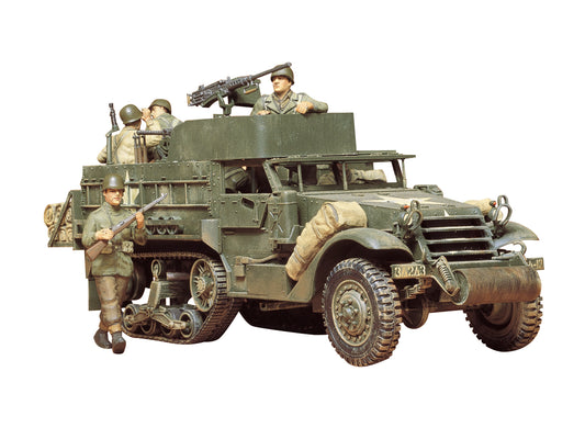 Tamiya 1/35 Military - 1/35 U.S. Armoured Personnel Carrier M3A2 Half-Track - 35070 (PRE-ORDER)
