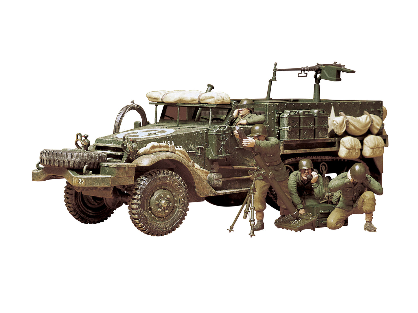 Tamiya 1/35 Military - 1/35 U.S. Mortar Carrier M21 - 35083 (PRE-ORDER)
