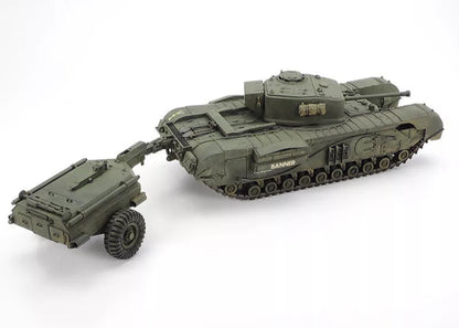 1/35 Tamiya - British Churchill Crocodile / Churchill Mk.VII w/trailer