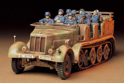 Tamiya 1/35 Sd.Kfz.7 8-Ton Semi-Track model kit box art
