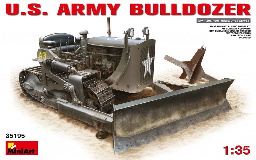 MiniArt US Army Bulldozer - 35195 box art