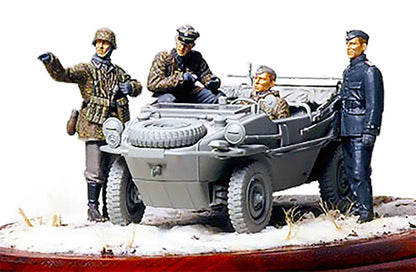 Tamiya 1/35 Military - Panzer Division Front Line Figures - 35253