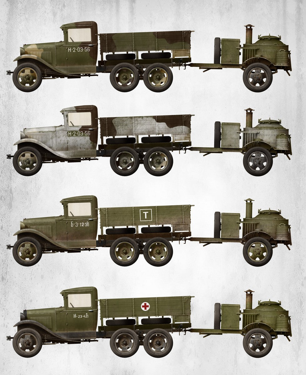 MiniArt Soviet 2t AAA Truck w/ Field Kitchen - 35257 image 3