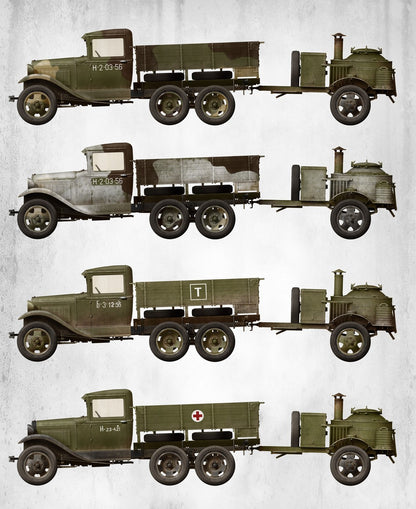 MiniArt Soviet 2t AAA Truck w/ Field Kitchen - 35257 image 3