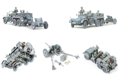 Tamiya 1/35 Military - Krupp Towing Truck with 37mm Pak - 35259