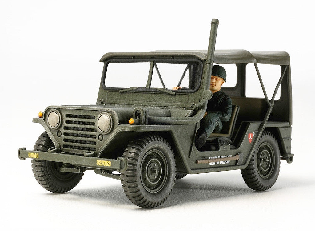 Tamiya 1/35 Military - U.S. Utility Truck M151A1 Jeep "Vietnam War" - 35334