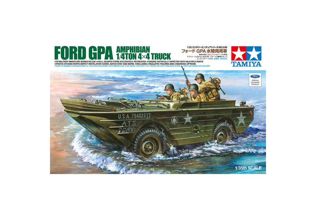 Tamiya 1/35 Military - 1/35 Ford GPA Amphibious 4x4 Truck - 35336