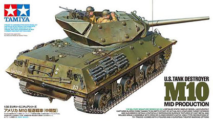 Tamiya 1/35 Military - 1/35 U.S. M10 Mid Production - 35350
