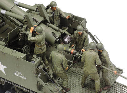 Tamiya 1/35 Military - 1/35 U.S. Self-Propelled 155mm Gun M40 - 35351