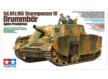 Tamiya 1/35 Military - 1/35 Sd.Kfz.166 Sturmpanzer IV Brummbär Late Production - 35353