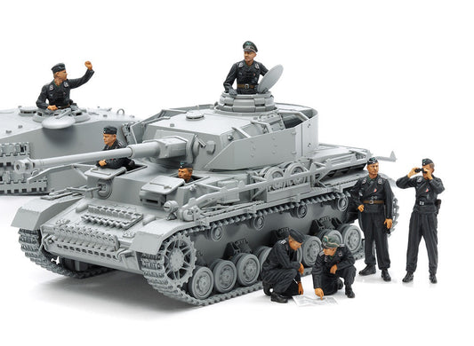 Tamiya 1/35 Military - 1/35 German Tank Crew Set - 35354