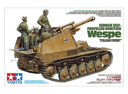 Tamiya 1/35 Military - 1/35 German Self-Propelled Howitzer Wespe "Italian Front" - 35358
