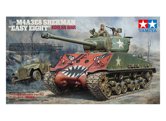 Tamiya 1/35 Military - 1/35 U.S M4A3E8 Sherman Easy Eight Korean War - 35359