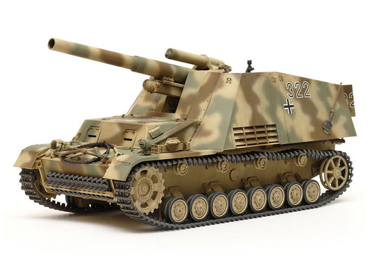 Tamiya 1/35 Military - German Heavy Self-Propelled Howitzer Hummel (Late Production) - 35367