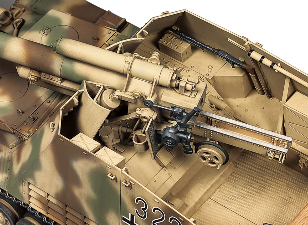 Tamiya 1/35 Military - German Heavy Self-Propelled Howitzer Hummel (Late Production) - 35367