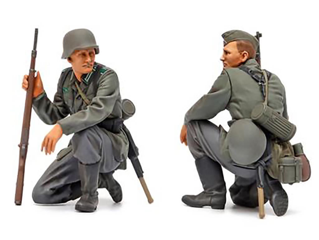 Tamiya 1/35 Military - 1/35 German Infantry Mid WWII - 35371