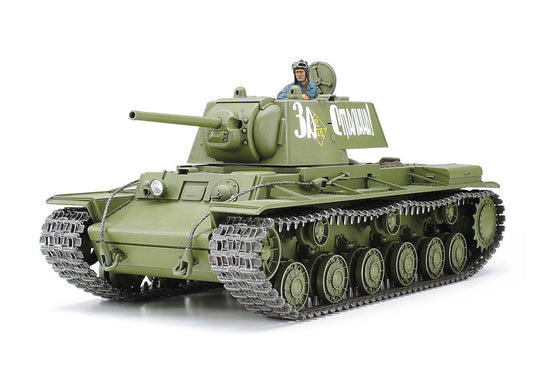 Tamiya 1/35 Military - Russian Heavy Tank KV-1 1941 Early Production - 35372