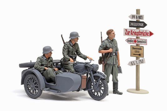 Tamiya 1/35 Military - 1/35 KS600 & Sidecar  - 35384