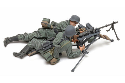 Tamiya 1/35 Military - 1/35 German MG Team Mid-WWII  - 35386
