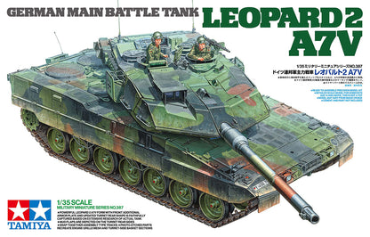Tamiya 1/35 Military - 1/35 German Main Battle Tank Leopard 2 A7V  - 35387