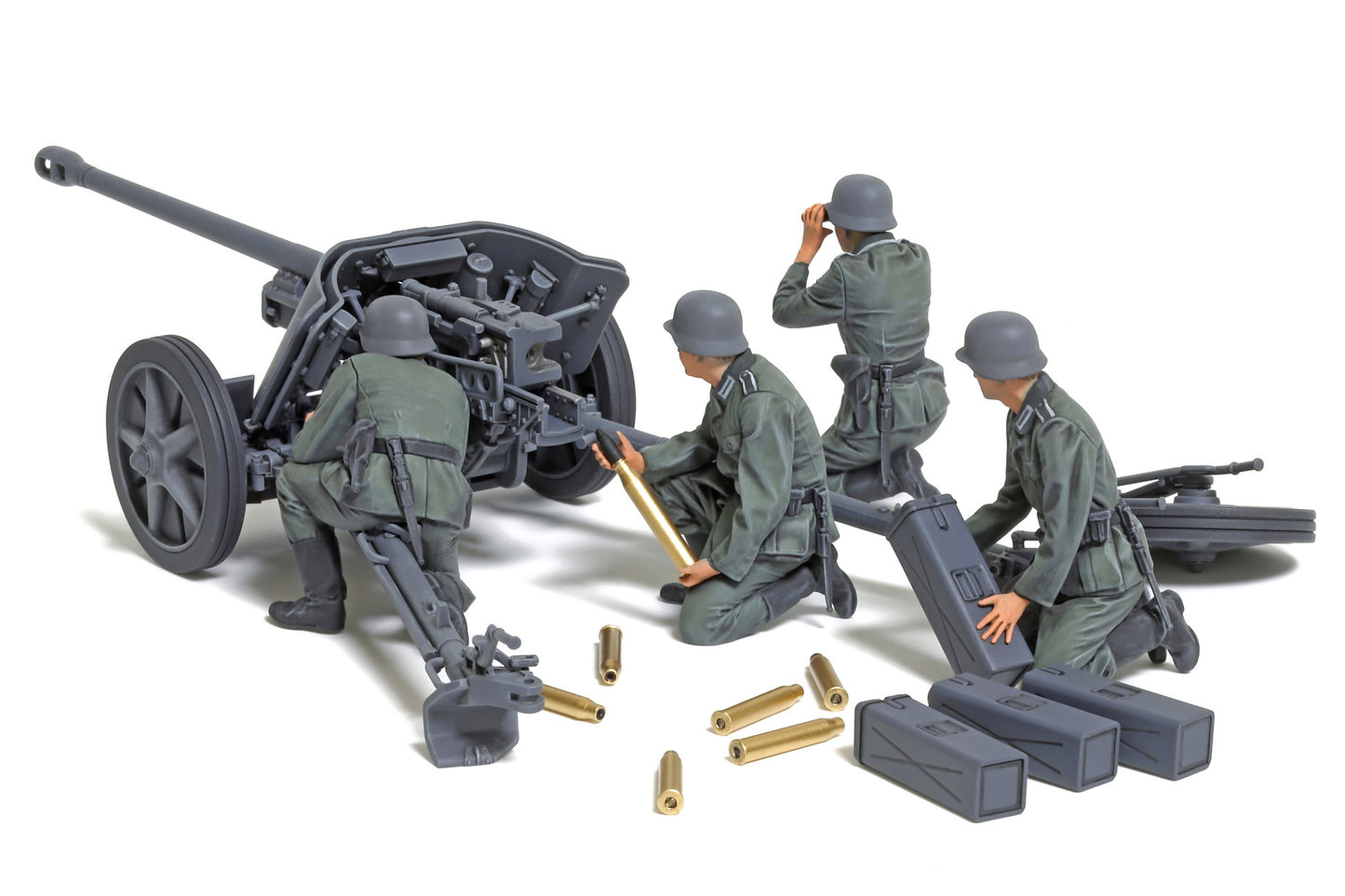 Tamiya 1/35 Military - 1/35 German Anti-Tank Gun 5cm Pak 38 - 35392