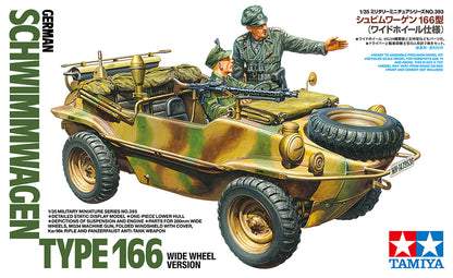 Tamiya 1/35 Military - 1/35 Schwimmwagen T166 WW - 35393
