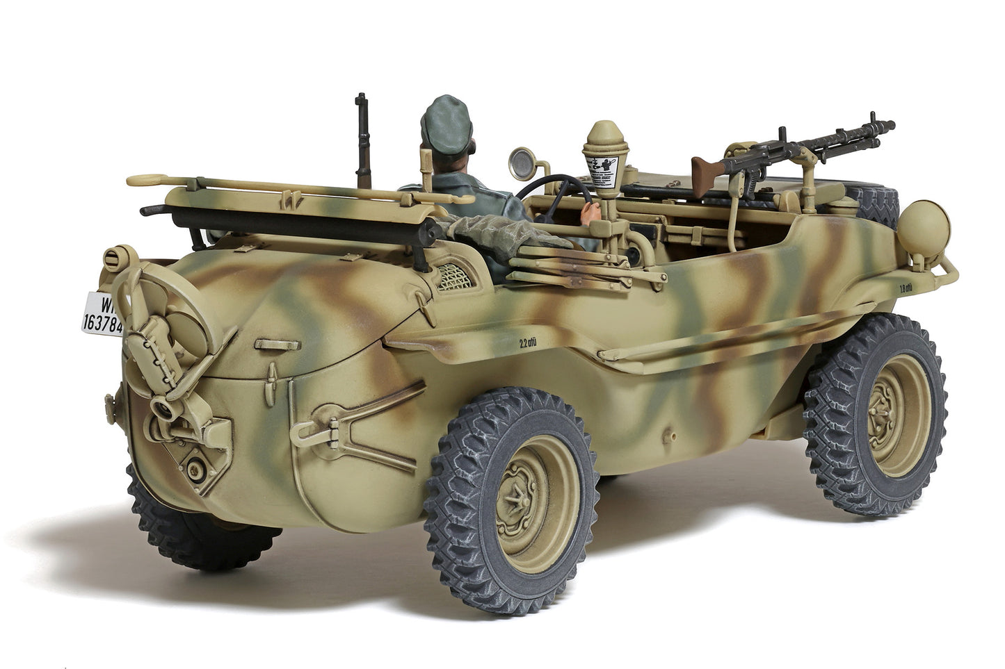 Tamiya 1/35 Military - 1/35 Schwimmwagen T166 WW - 35393