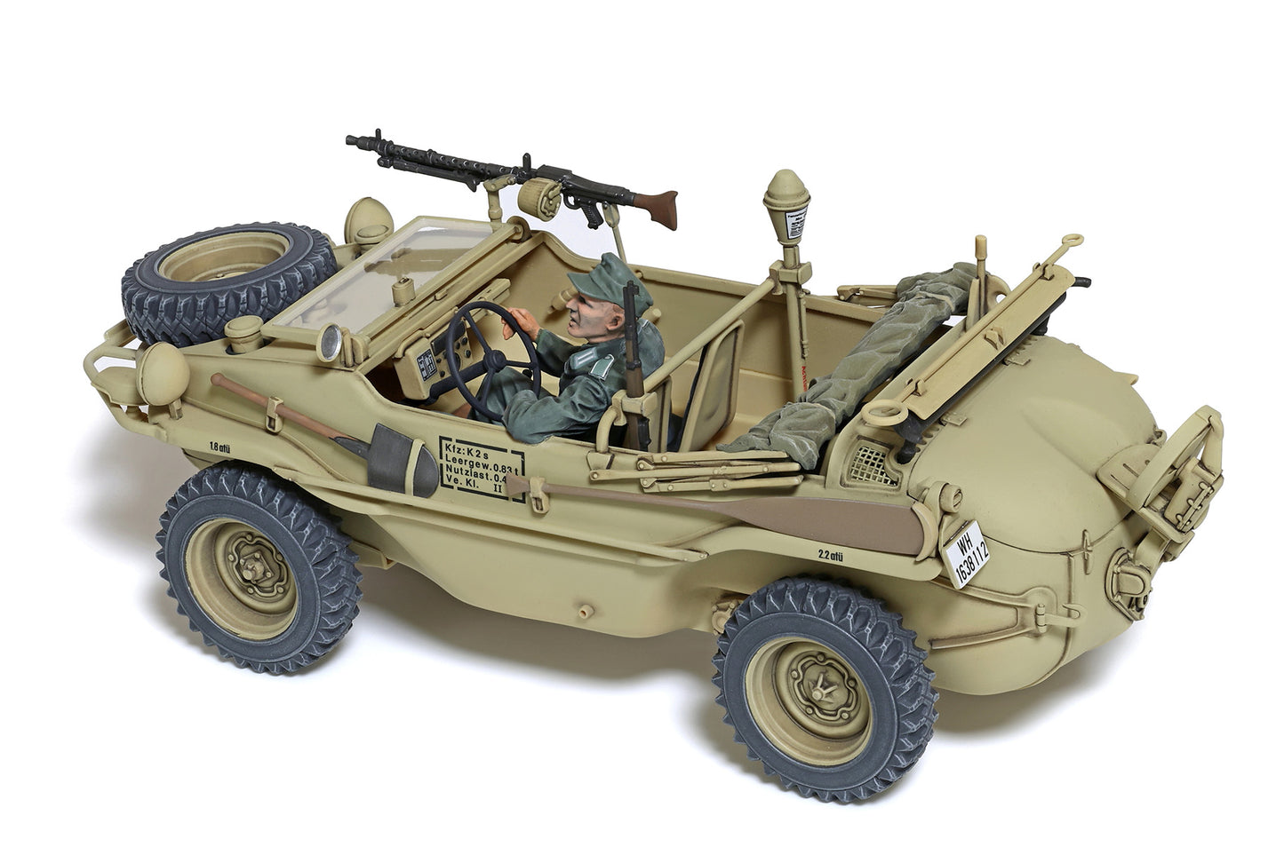 Tamiya 1/35 Military - 1/35 Schwimmwagen T166 WW - 35393