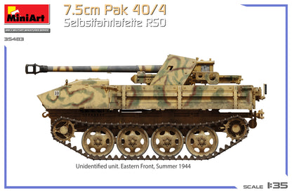1/35 MiniArt - 7.5cm PaK 40/4 Selbstfahrlafette RSO (PRE-ORDER SPRING/SUMMER 2025)