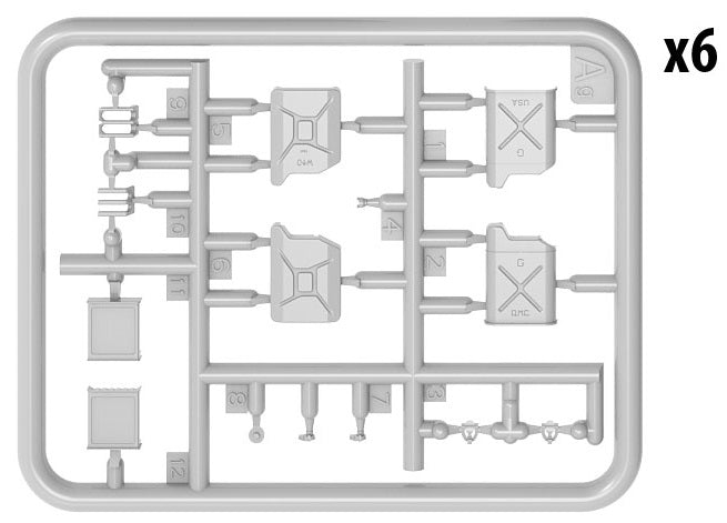 MiniArt Allies Jerry Cans Set WWII - 35587 image 5