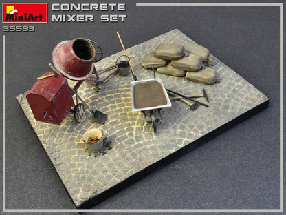 MiniArt Concrete Mixer Set - 35593 image 2