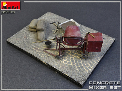 MiniArt Concrete Mixer Set - 35593 image 4