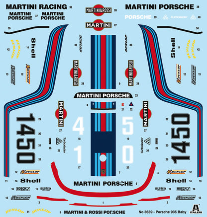 Italeri 1/24 Cars - Porsche 935 - 3639