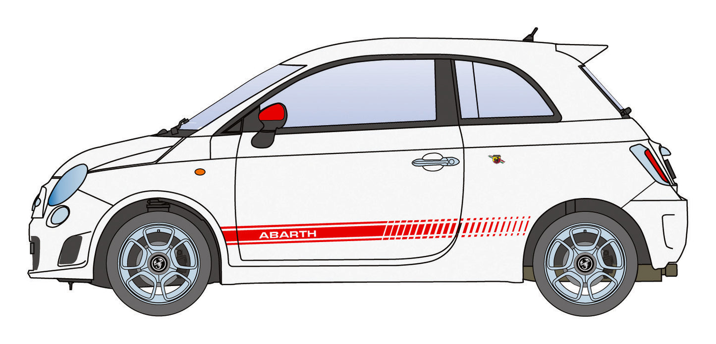 Italeri 1/24 Cars - Fiat 500 Abarth (2008) - 3674