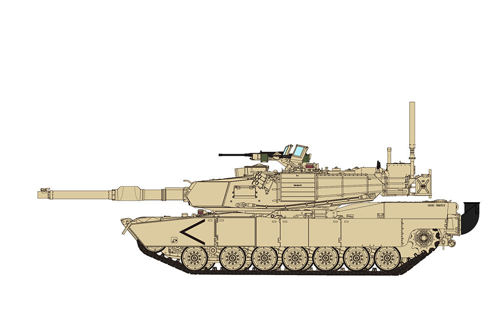 Meng 1/35 M1A1 Abrams TUSK US Main Battle Tank model kit TS-032, image 13