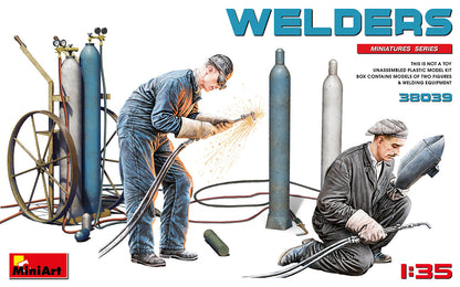 MiniArt Welders - 38039 box art