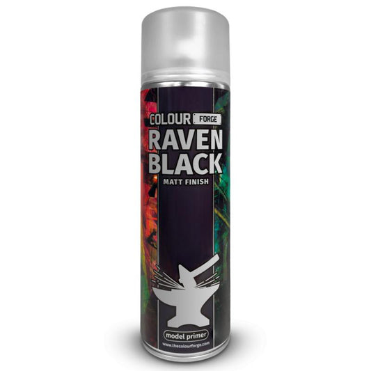 Colour Forge - Raven Black 500ml Spray