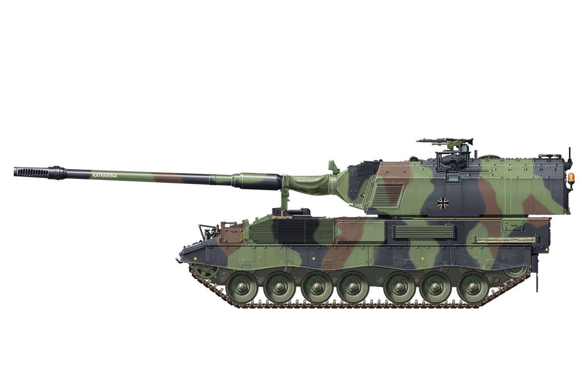 Meng 1/35 Panzerhaubitze 2000 German Self Propelled Howitzer model kit TS-012, image 11