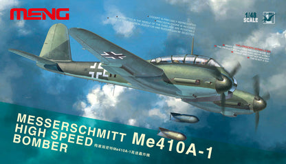 Meng 1/48 Messerschmitt Me 410A-1 High Speed Bomber model kit LS-003, box art