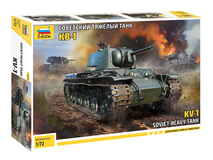 Zvezda 1/72 Military - Kv-1 - Z5070